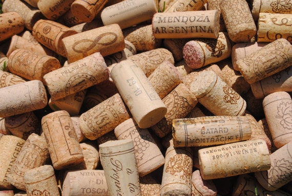 100 Used Wine Corks All Natural Recycled Wine Corks By Crayonery   Il 570xN.477196461 If24 