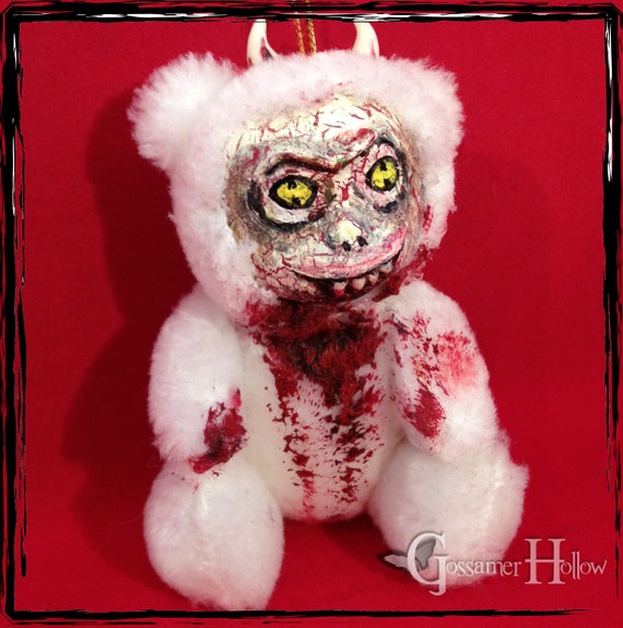 teddy demon plush