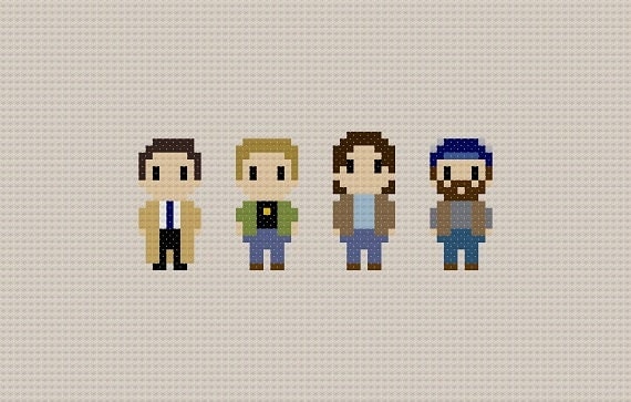 Supernatural Cross Stitch Pattern