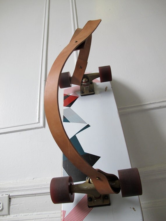 Items similar to Leather Skateboard Carrying Strap on Etsy
