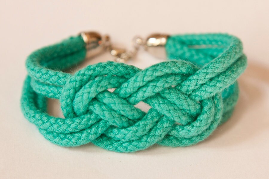 ON SALE' Sailor knot rope bracelet bridesmaid