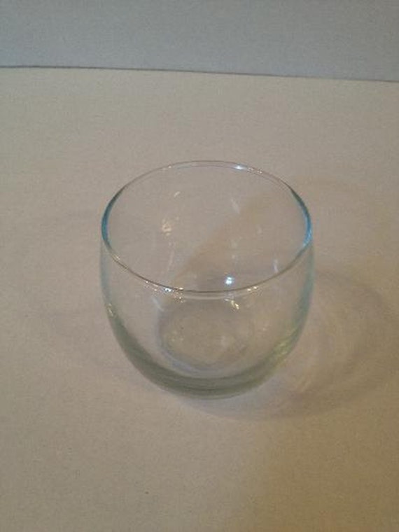 Items similar to Wide Round Candle Holder / Fish Bowl (10 oz) on Etsy