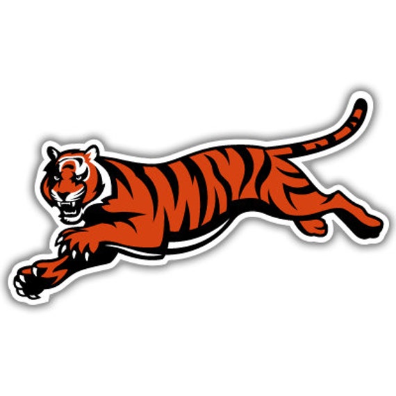 Cincinnati Bengals Tiger NFL Football sticker decal by stickersmix