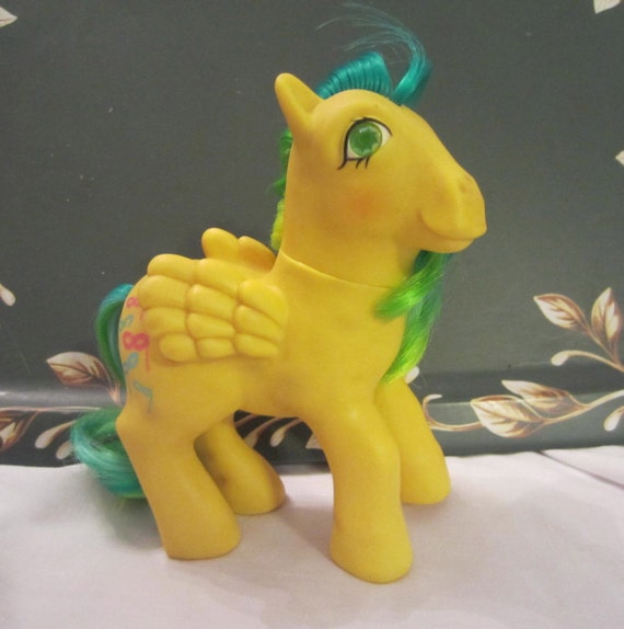 G1 My Little Pony MLP 1985 Twinkle-eye Pony Masquerade Pegasus