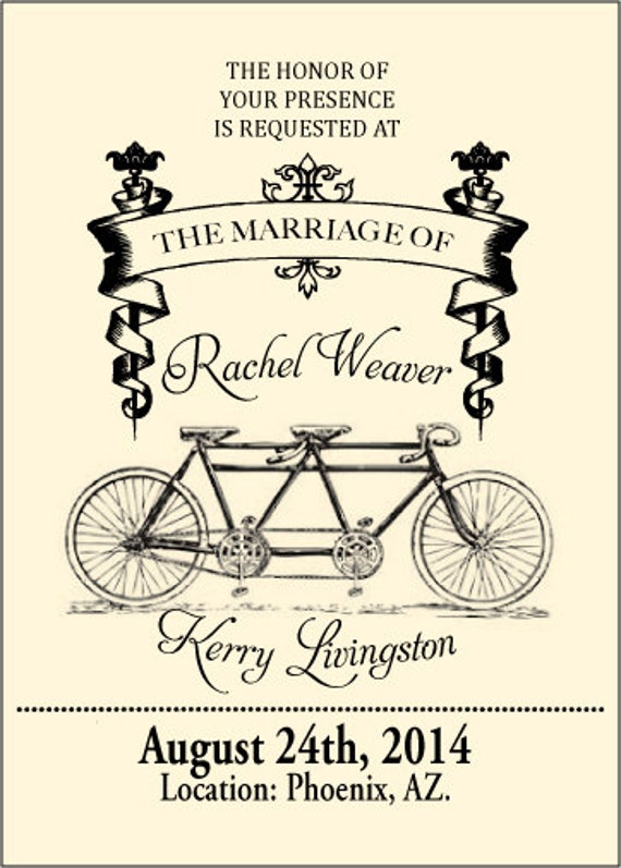 Items similar to Letterpress Wedding Announcements on Etsy