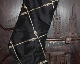 Faux Silk Taffeta Stocking - Soundwave