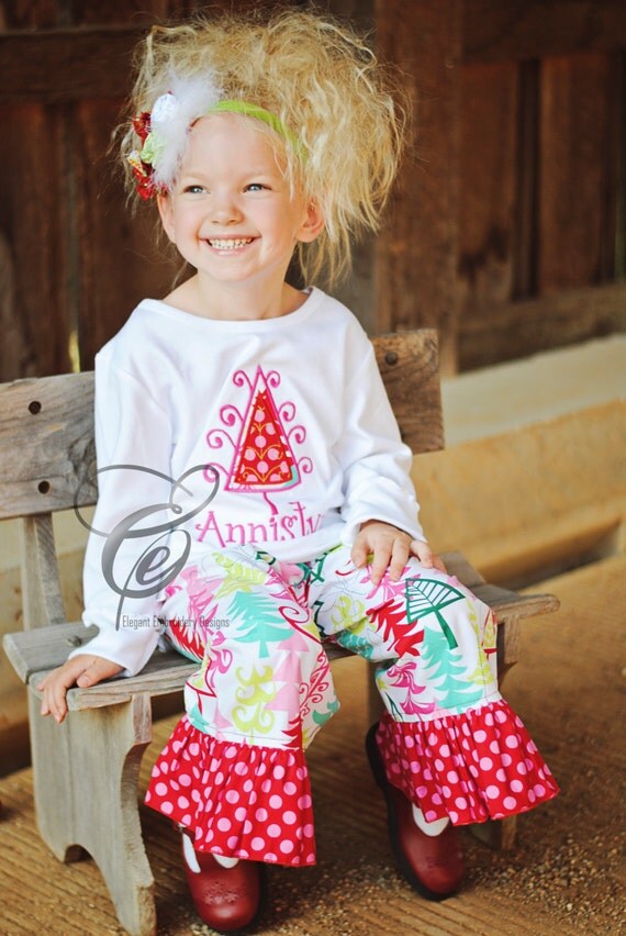 Oh Christmas Tree Applique T-Shirt by Elegant Embroidery Designs Il_570xn