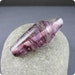 Purple swirly glass bead, lampwork glass bead, art glass bead, lampwork focal, art glass focal, "Blackberry Cocktail", GBUK, SRA