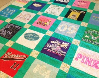 Tshirt quilt Etsy