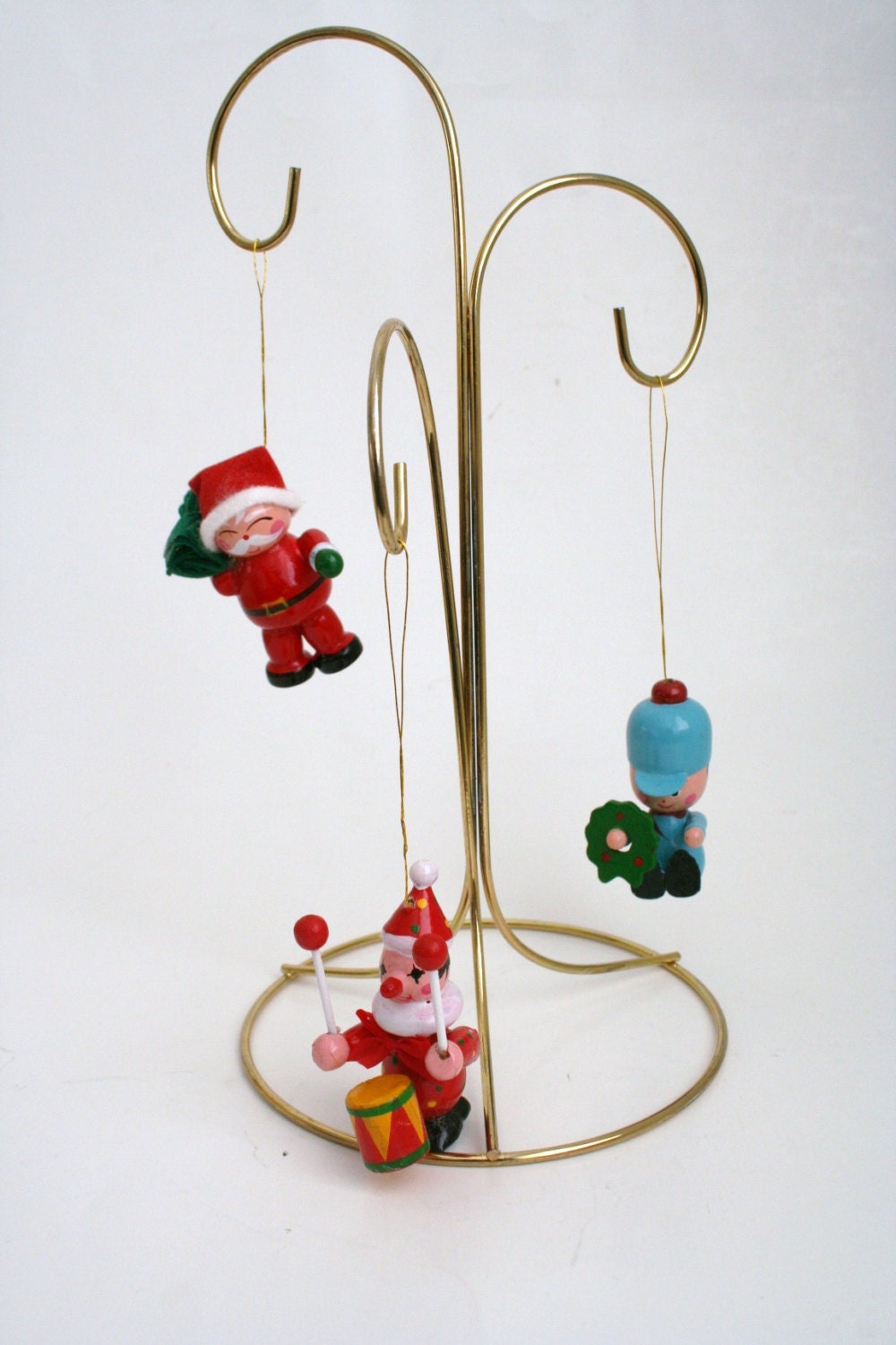 vintage wooden christmas ornaments in plastic ball by klassic vintage wooden christmas ornaments in plastic ball by klassic