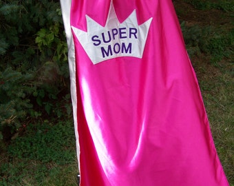 mom superhero cape