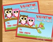 Owl Valentine Card - Printable Valentines Day Cards Il_170x135