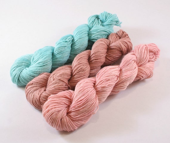 Hand Dyed Cotton Thread Crochet size 10 pastel by EadenYarns