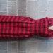 1970s Hostess Dress, Floor Length, Plaid, pockets. Size Med 6/8 No. 26966