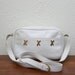 Vintage 80s White Leather Paloma Picasso Purse