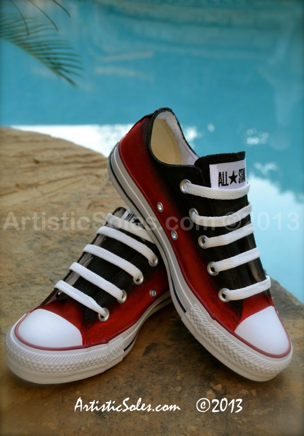 Customized Color Change for Converse All Star by ArtisticSoles
