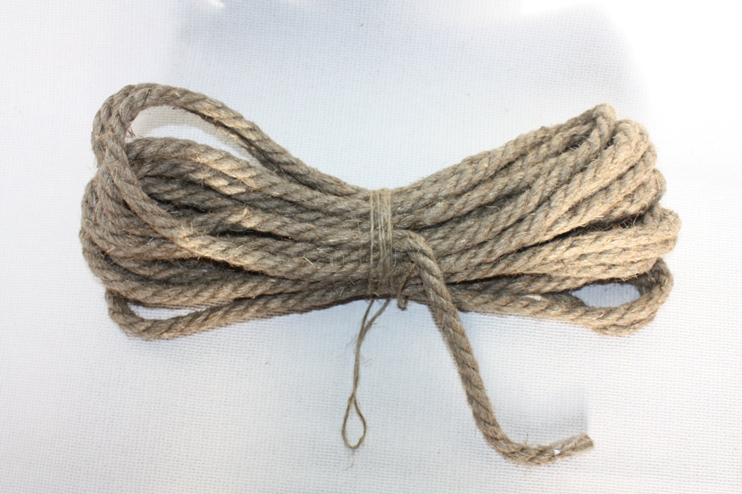 10 mm Linen Rope 11 Yards 10 Meters Natural Linen Cord