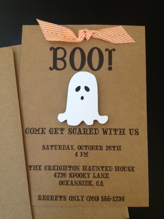 Personalized Halloween Party Invitations 9