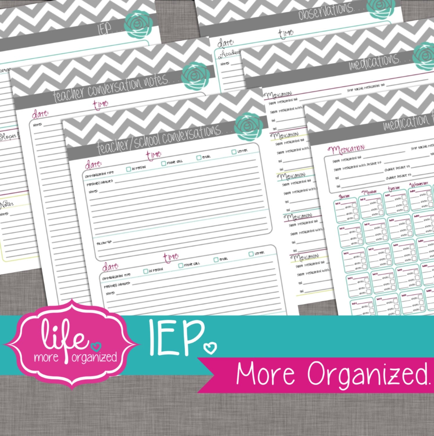 IEP. More Organized Individualized Education Program Binder