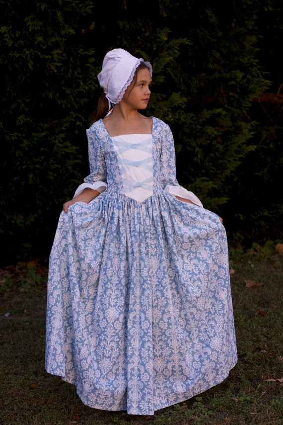 Girls Colonial Dress