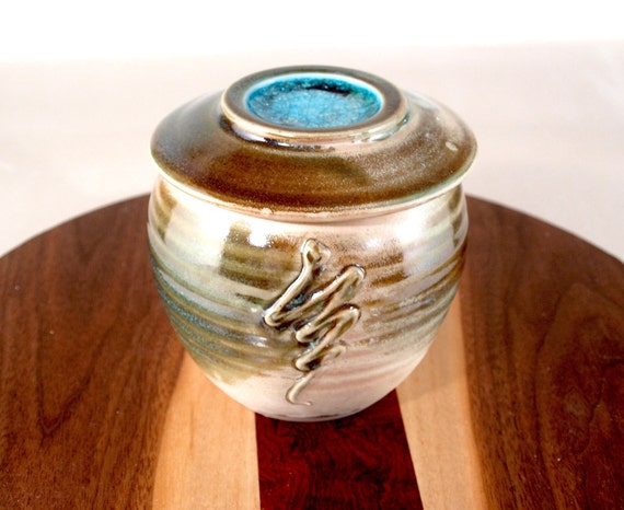 butter handmade keeper by Keeper French Butter Natural Etsy Green KearnsPottery on