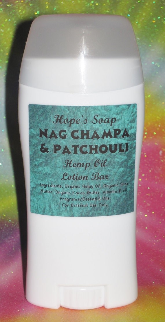 Nag Champa & Patchouli Hemp Oil Solid Lotion / by HopesSoap