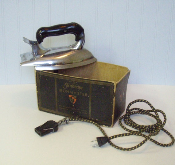 1930s Sunbeam Ironmaster A1 Working Electric Iron