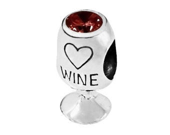Pendentif Lampe D'Aladdin NewL - Argent 925 - Coloré Rose - Pour Bracelets Charms - Boîte Cadeau Incluse