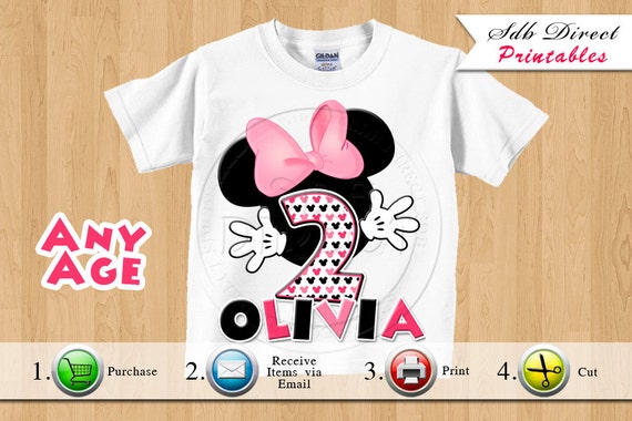 minnie mouse iron on printable minnie mouse by