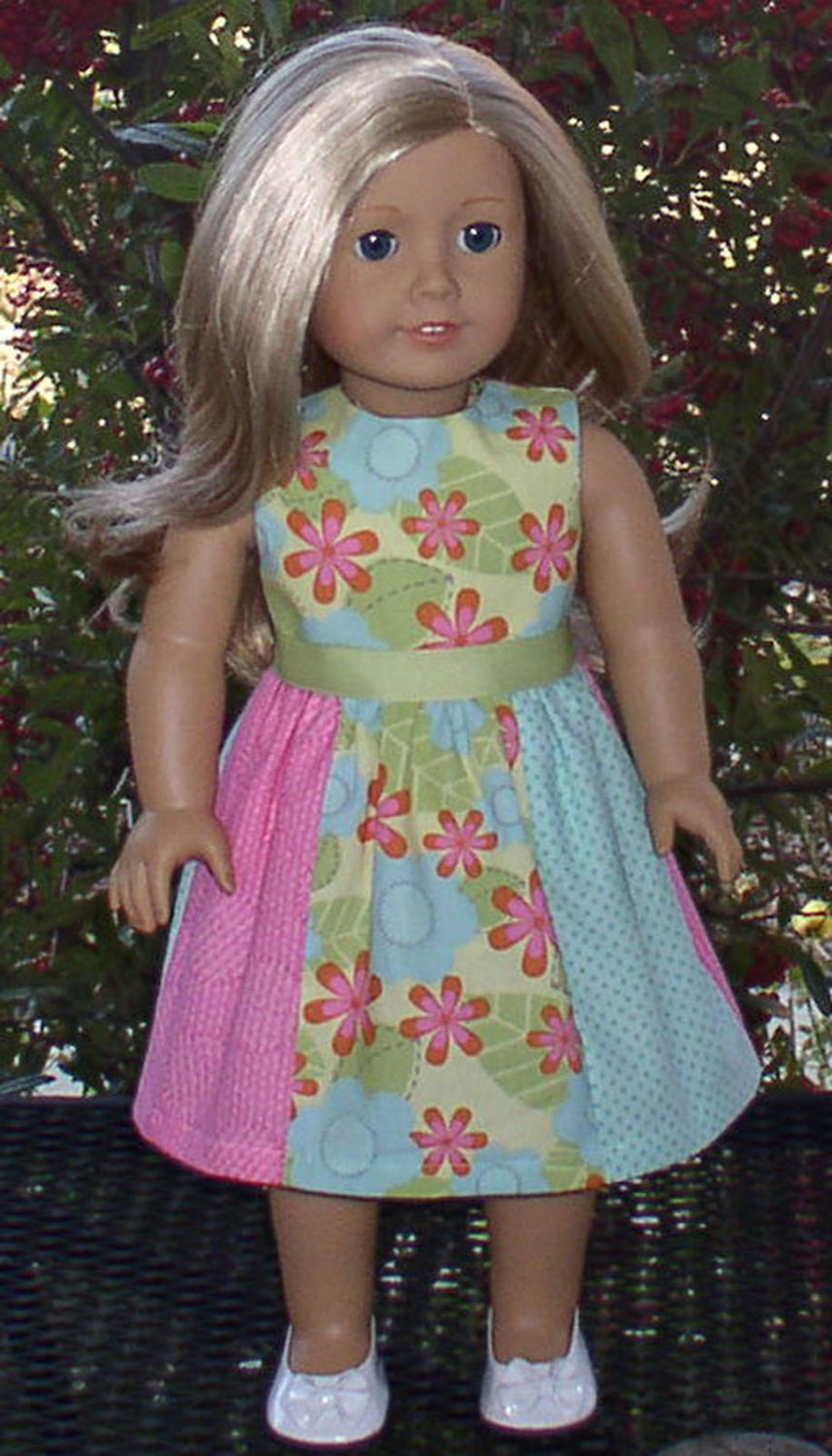 Sleeveless Dress Pattern for American Girl Dolls