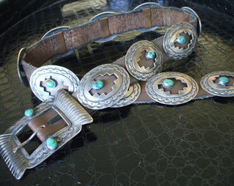 Popular items for silver concho belt on Etsy