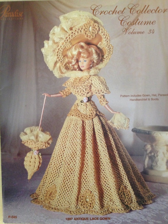 Vintage Crochet Barbie Pattern Paradise by HFWesternSupplies
