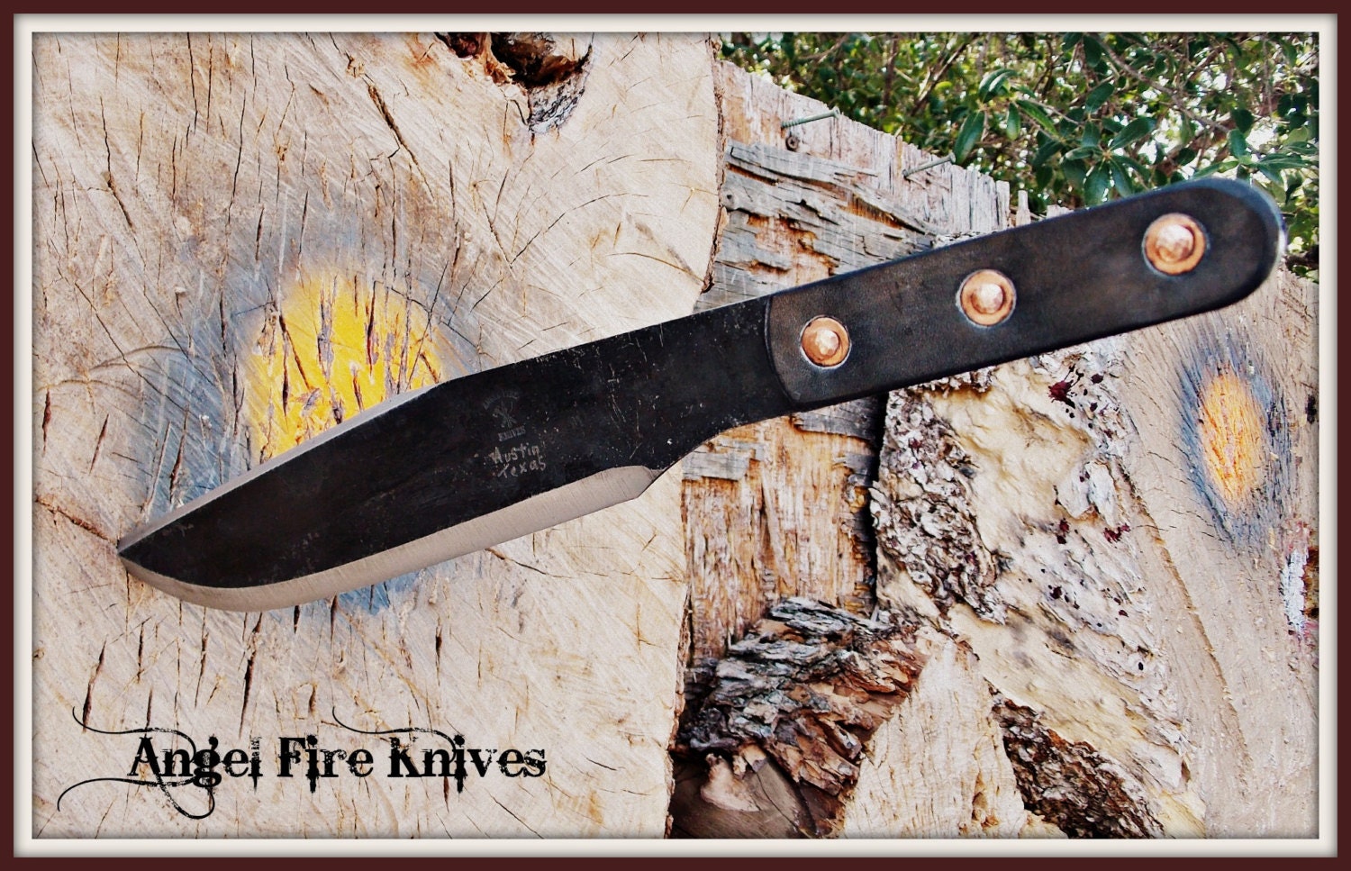 The Long Bowie Professional Throwing Knife