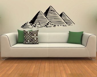 egyptian pyramids housewares wall vinyl decal art design murals interior modern decor sticker sv3798 - Wall Art Design Decals egyptian pyramids housewares wall vinyl decal art design murals interior modern decor sticker sv3798 - Wall Art Design Decals