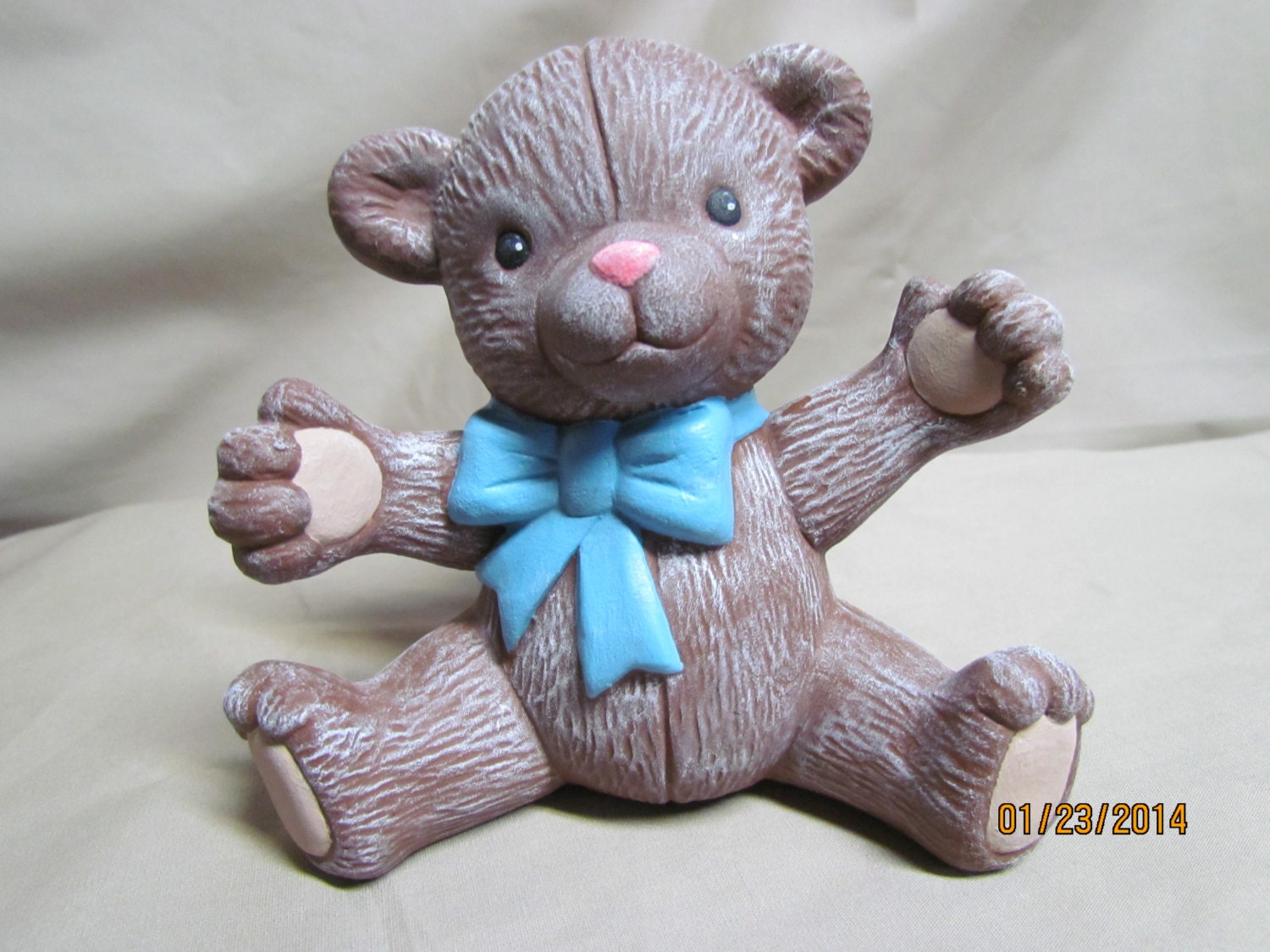 Small Ceramic Teddy Bear