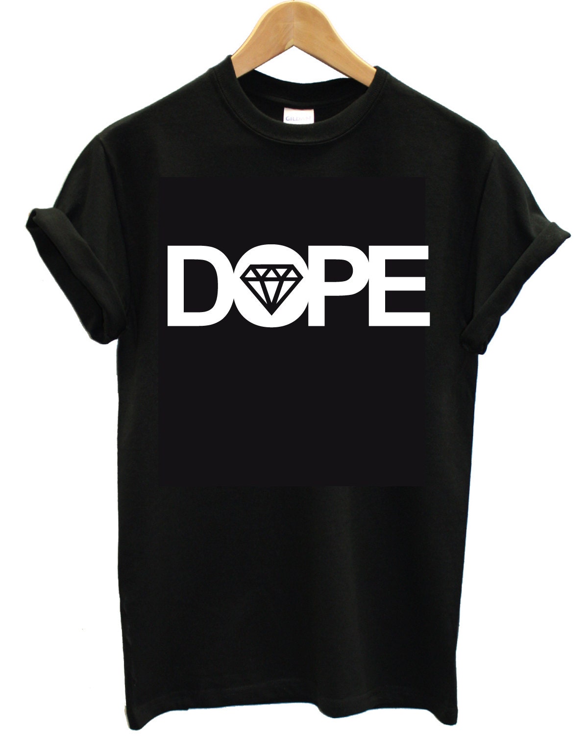 dope black t shirts