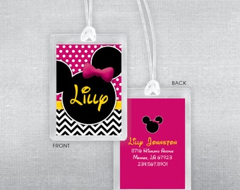 bag tag template