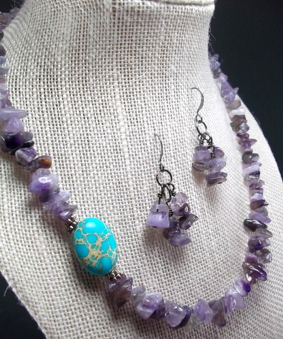 Amethyst turquoise jewelry Clearance