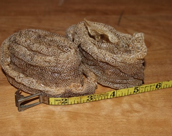 Two Large Ball Python Snake Shed Skins Over 4 Feet of Shed 