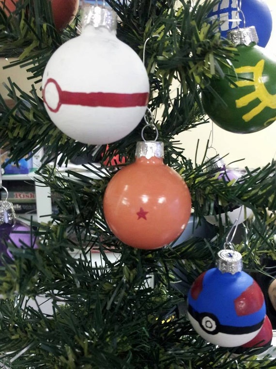 Items similar to Dragonball Z small 1" Ornament, set of 7 on Etsy