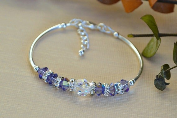 Swarovski Crystal Bangle Bracelet