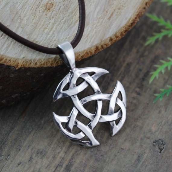 Sterling Silver Celtic Knot Necklace For Men Mens Jewelry   Il 570xN.518116045 Pfzk 