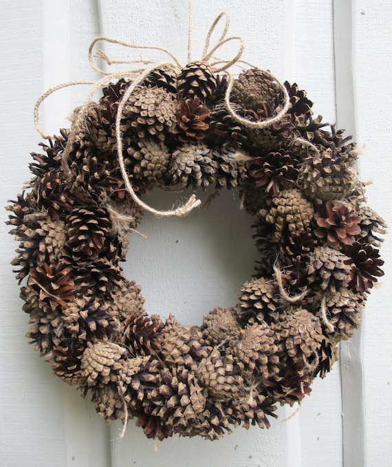 30 CHRISTMAS SALE OFF Natural colours wreath by TheSecretGardenn