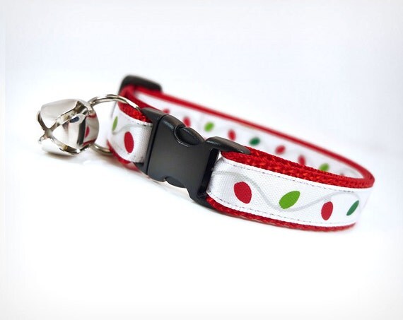 holiday cat collar christmas lights holiday string by holiday cat collar christmas lights holiday string by