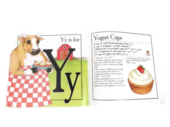 Children's Cookbook Gold Medal Alpha-Bakery Illustrated