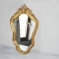 Classic Gold-colored Wooden Mirror