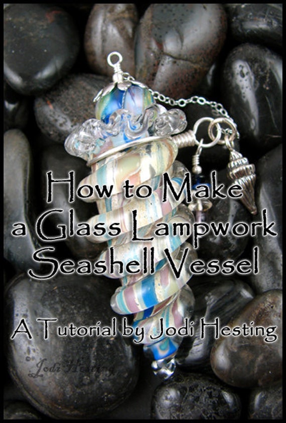 Items similar to Tutorial How to Make a Glass Lampwork Seashell