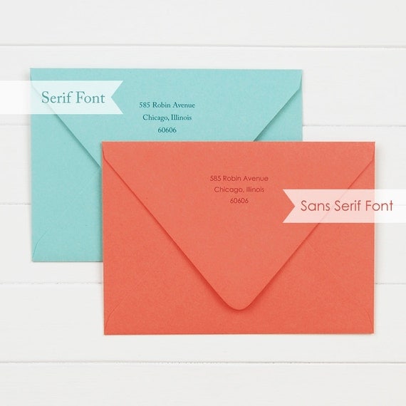 return address on envelope return address on envelope