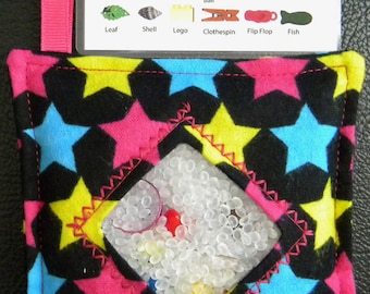I Spy Bag - Mini with SEWN Word List and Detachable PICTURE LIST- Super Stars