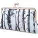 Clutch bag, tree purse, woodland wedding, bridesmaid gift, SCOTS PINE